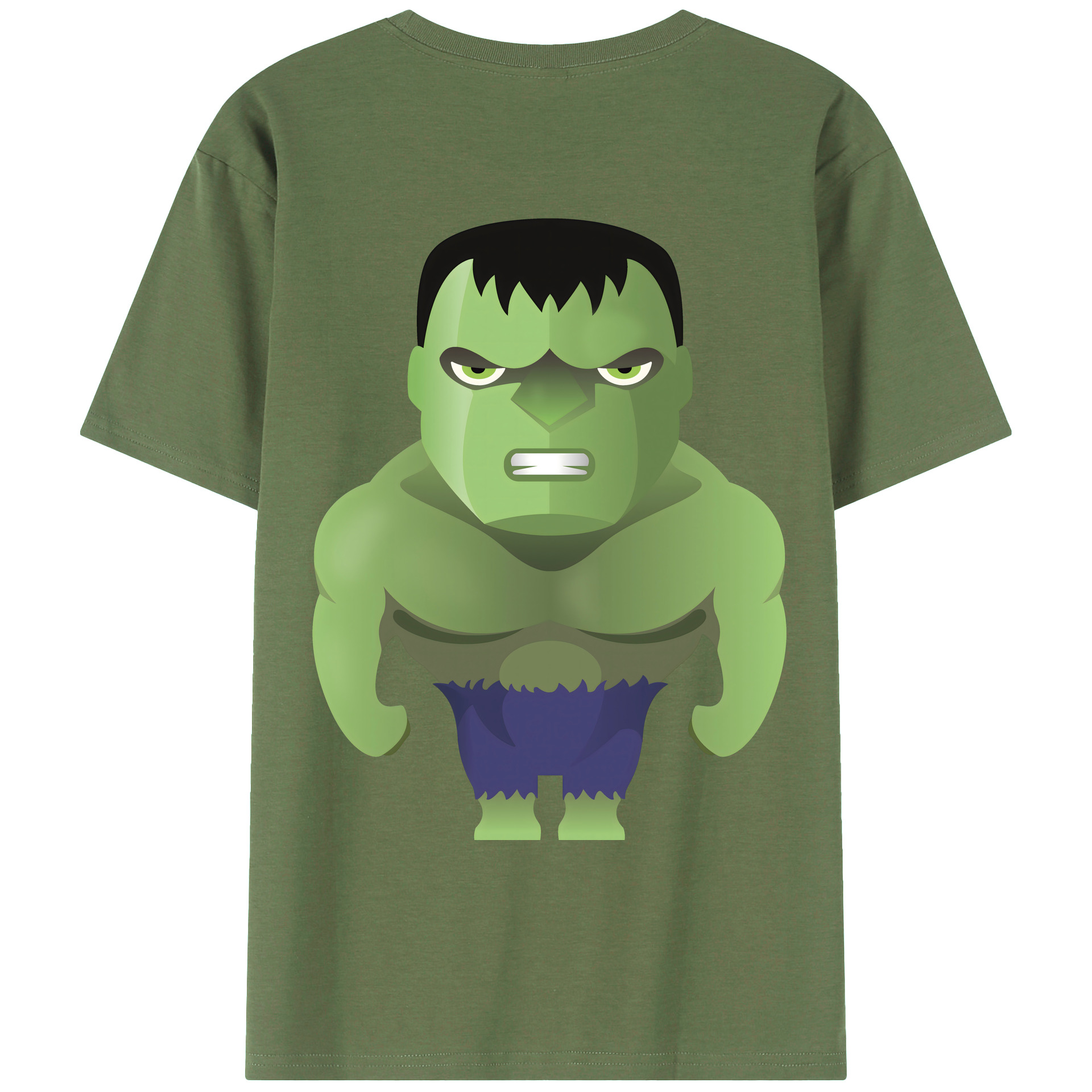 （画像用） アベンジャーズ The Avengers 綿100％ メンズ半袖Tシャツ（バックプリント） 通気性